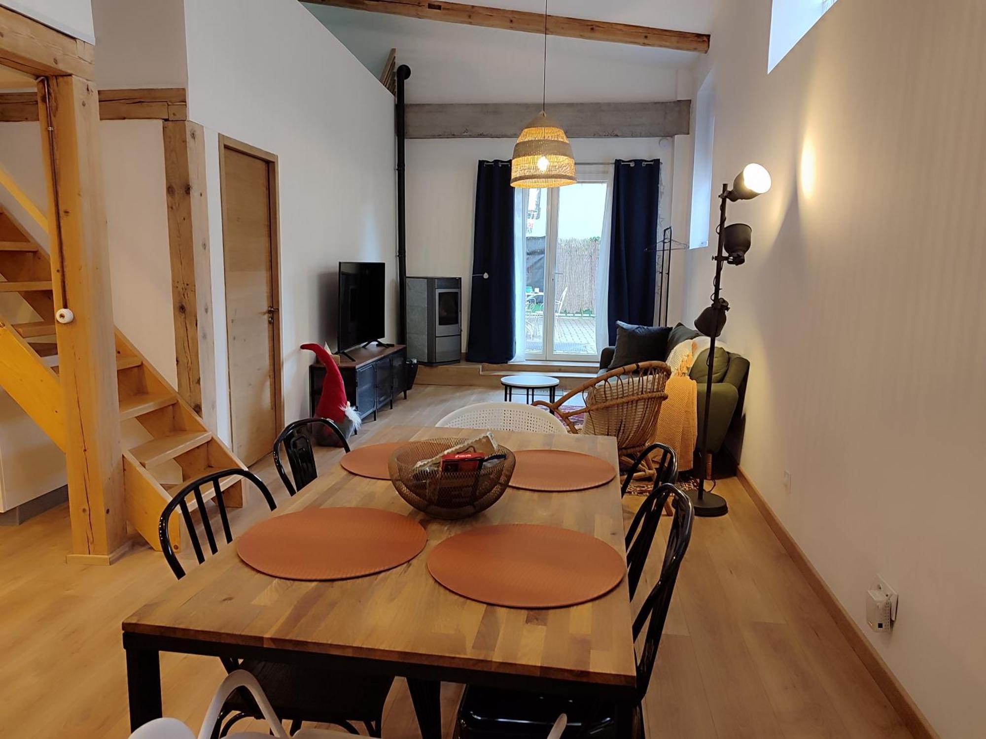 Le Chaleureux Loft 1 Minute Du Tram Apartman Lingolsheim Kültér fotó